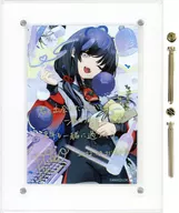 [A la Carte] Acrylic Photo Frame "Virtual YouTuber Nijisanji Saki Donging Birthday 2022" with Saki Donging Bromide