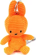 Nine Ce (Miffy / Orange) Corduroy Plush toy Key Holder "Miffy"