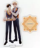 高根駿＆南太郎(かりそめビッチ南くん/栗原カナ) アクリルスタンド 「GUSH20th anniversary cafe Royal Tea Garden」