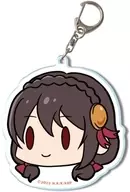 Design 02. Yun yun big acrylic key holder "Bring 爆焔 to this wonderful world!"