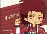 鬼十次郎 キャンバスアートミニ 日本代表 高校生B(レトロアート) 「新テニスの王子様 U-17 WORLD CUP POP UP CORNER in TSUTAYA」