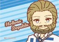 タラッタ・ヘラクレス キャンパスアートミニ ギリシャ代表(レトロアート) 「新テニスの王子様 U-17 WORLD CUP POP UP CORNER in TSUTAYA」