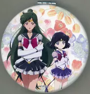 05. Eternal Sailor Pluto & Eternal Sailor Saturn Folding Mirror "Pretty Guardian Sailor Moon Cosmos×HANA BIYORI ~ Blooming Flowers and Warriors ~"