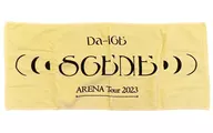 Da-iCE face towel (Light Yellow) "Da-iCE ARENA TOUR 2023 -SCENE -"