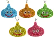 Set of 5 AM Sparkling Rhinestones Petchi mascot Slime! "DRAGON QUEST"