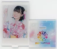 Nanami Takeuchi, Yukata-style Acrylic Stand "Super Girls Cheki Ruffle (KUJI)" 2nd prize