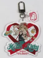 Hello Kitty Acrylic Key Holder "Akakura x Sanrio Character Connector's ×Avail"