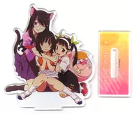 Tsubasa Hanekawa, Nadeshiko Sengoku and Hachikuji 真宵 Acrylic Stand Figure "KUJI Hikido Monogatari" Series Newtype Online KUJI "B-1 Award