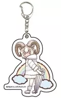 Doll Sheep "Kemono Friends Acrylic Key Holder 05. Tsuyu ver. Graph Art Illustration"