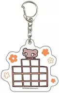 Jungle Gym "Neko-chan Acrylic Key Holder 01. Drawing illustration"