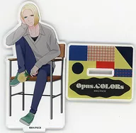 Mikuriya Kaede Acrylic Stand "Opus COLORs× Ami-Straw Cafe"