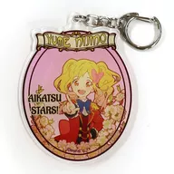 Yume Nijino Acrylic Key Holder "DMM Scratch! Aikatsu!! Series 10th ANNIVERSARY [CHARA NOUVEAU]" D-5 Award