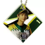 堪大 Ueda Acrylic Key Holder "『 ACTORS ☆ LEAGUE in Baseball 2023 』 Online KUJI (DIAMOND BEARS)" C-4 Award