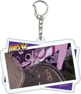 03. Midousuji Akira (Scene photograph illustration) Decaacrylic Key Holder "YOWAMUSHI PEDAL LIMIT BREAK"