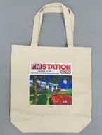 Tote bag "CDFM STATION 8090 ~ GENIUS CLUB ~ NIGHTTIME CITYPOP by Katsuya Kobayashi deluxe edition" enclosed gift