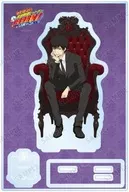 BIG Acrylic Stand with Parts "Tutor Hitman REBORN! POPUP SHOP vol. 3 in AMNIBUS STORE" Illustrated Throne ver. Drawn by Kyoya Hibaku.