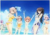 [破損品] 集合(水着) アクリルアート I 「処女はお姉さまに恋してる」