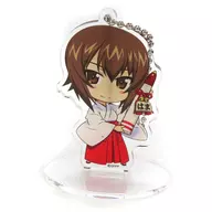 Nishizumi Maho Miko ver. Acrylic Key Holder "GIRLS & PANZER Theater Version"
