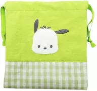 Pochakko gingham Sagara drawstring bag "Sanrio Character Choles"