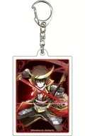 Samurai "Sword and Magic Logless Ancient Goddess Acrylic Key Holder 01. Official Illustration"
