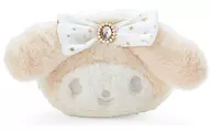 My Melody White Design Series Face Type Pouch "Sanrio Character Connector's"