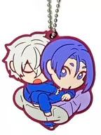 Calm sea Seishiro & Mikage Reo "Blue Rock Character Banchoko Rubber strap Vol. 2"