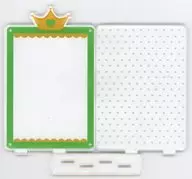 Green Tiara Photo Card Stand "Character Fuku KUJI ONLINE apicolle #My Favorite Princess" C-5 Prize