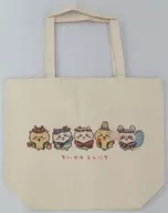 Little Kawa Festival Day Large Tote Bag "Little Kawa something small and cute Little Kawa @ Odaiba Adventure King 2023" Little Kawa Odaiba Shop Goods