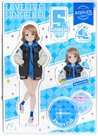 Yo Aqours Club 2021 Official BIG Acrylic Stand & Key Holder "Love Live! Sunshine!" Official Fan Club Aqours Club members only