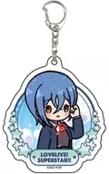 Wakana Shiki "Love Live! Superstar! Acrílico key holder 02. Graph Art Illustration"