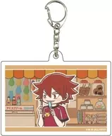 "YOWAMUSHI PEDAL LIMIT BREAK Acrylic Key Holder 04. Retro Art Illustration" by Shokichi Naruko