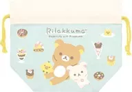 B. Lunch Market Lunch drawstring bag "Rilakkuma"