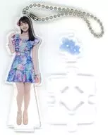 Shinrin Fukuda Figure Stand Key Holder (Tsubaki Factory CONCERT TOUR ～ PARADE ～ Concert Costume) Hello! Project official shop limited