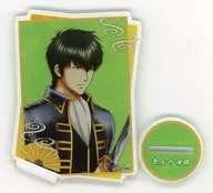 Hijikata Toushirou (facing right) acrylic stand "GINTAMA Character Pop Store" Hijikata Matsuri Galapon B Prize