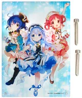[単品] チノ＆マヤ＆メグ アクリルプレート 「ご注文はうさぎですか?? ～Dear My Sister～」 C92グッズ