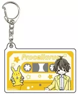 Nagatsuki Yoru "Acrylic Key Holder Tsukiuta. THE ANIMATION 2 03. Candy Art Illustration"