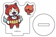 Jibanyan (Right Side) "YO-KAI WATCH Acrylic Petit Stand 10.10 Anniversary ver. BOX (3). Graph Art Illustration"