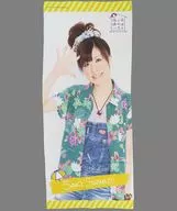 Saki Shimizu Solo Microfiber Sports Towel "Berryz Kobo Concert Tour 2010 Early Summer ~ Umi no Ie Oscream House ~"