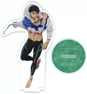 Sosuke Yamasaki Acrylic Stand -Be Free! - "Theatrical Free! -the Final Stroke -"