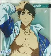 Sosuke Yamazaki CD Jacket Illustration Series Acrylic Block "Free! : the Final Stroke"