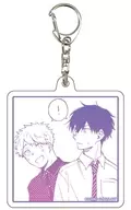 "Kawani Sazanami Acrylic Key Holder 01. Official Illustration", por Kaori Udagawa y Seiichirō Tanba.
