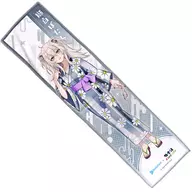 獅白 Botan (Yukata ver.) Muffler Towel "Virtual YouTuber Hololive × gokurakuyu RAKUSPA Collaboration 3rd flora Elf" flora Elf Neporabo Set Special Bonus