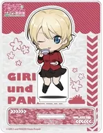 Darjeeling. Acrylic stand "GIRLS & PANZER Final Chapter"