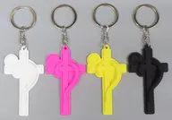 4-Type Set HYDE Snake Cross Key Holder "HYDE LIVE 2023" HYGACHA Prize