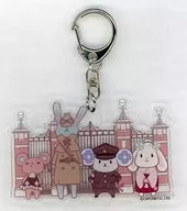 Llavero acrílico de puerta principal "Dai Ace Attorney 2 - Seibu 堂龍 no Suke no Kakugo - x museo Meiji Mura"