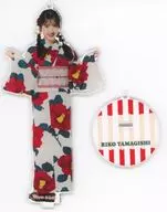 Riko Yamagishi Slightly Large Acrylic Stand Key Holder "Tsubaki Factory Summer Festival 2023 ~ Scorching ~"