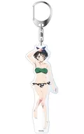 Ruka Sarashina (SwimSuit Ver.) BIG Acrylic Key Holder "Kanojo, Okarishimasu 2nd Period"