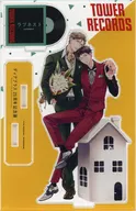 Asahito Hozumi x Tasuku Yashima Island acrylic stand "Love Nest" Dia Plus 25th anniversary ×TOWER RECORDS goods