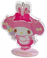 My Melody : Ichigo Shimbun Acrylic Stand ~ Birthday Rabbit Maid ~ "Sanrio Character Connectors"