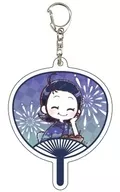 Aiko Seno "Ojamajo Doremi Dokka! Acrílico Key Holder 13. Summer Matsuri Ver. Graph Art Illustration"